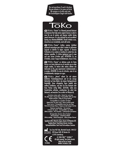 Shunga Lubricants Shunga Toko Aroma Flavoured Lubricant 55 Oz Melon Mango