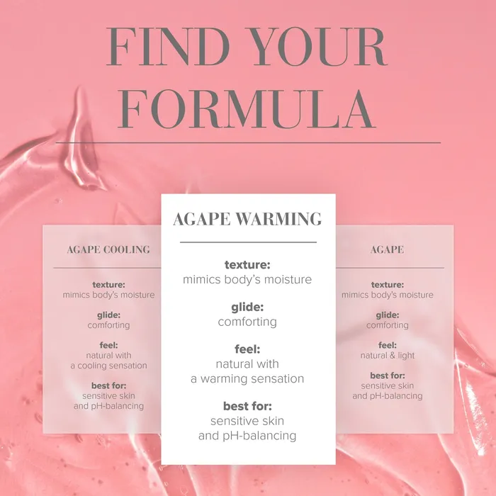System Jo For Her Agape Warming Water Based Lubricant System Jo Anal