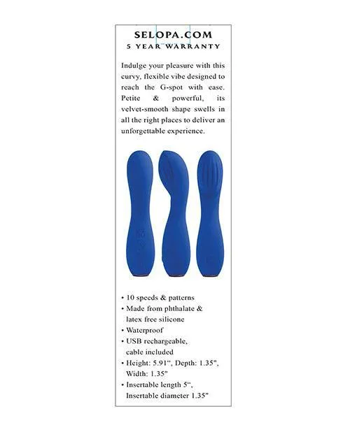 Vibrators Evolved Novelties INC Selopa Sapphire G Blue