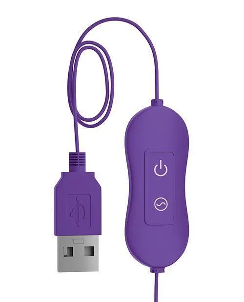 Vibrators Pipedream Products Omg Bullets hash Tag Happy Purple