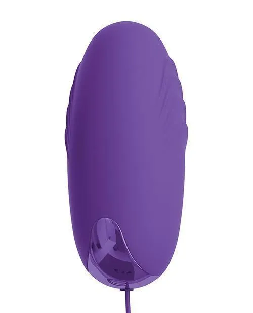 Vibrators Pipedream Products Omg Bullets hash Tag Happy Purple