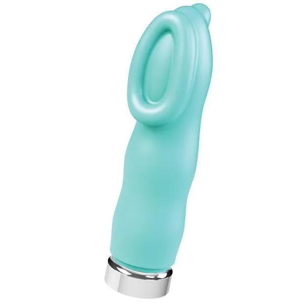 Vibrators VeDO Luv Plus Rechargeable Clit Massager Tease Me Turquoise VeDO