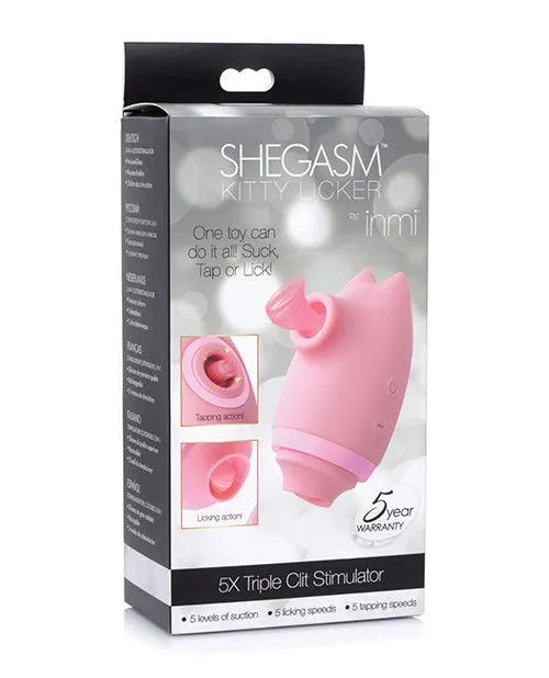 Xr LLC Vibrators Inmi Shegasm Kitty Licker Clit Stimulator Pink