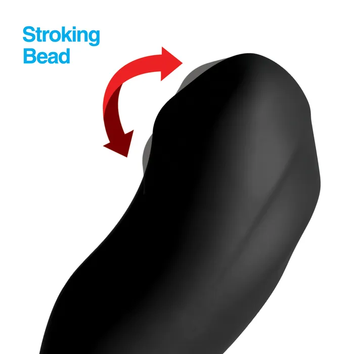7X PBENDER Bendable Prostate Stimulator with Stroking Bead AlphaPro Male Sex Toys