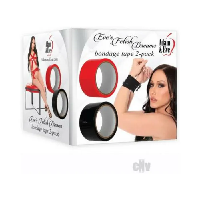 Anal Evolved Ae Eves Fetish Dream Bondage Tape 2pack Redblack