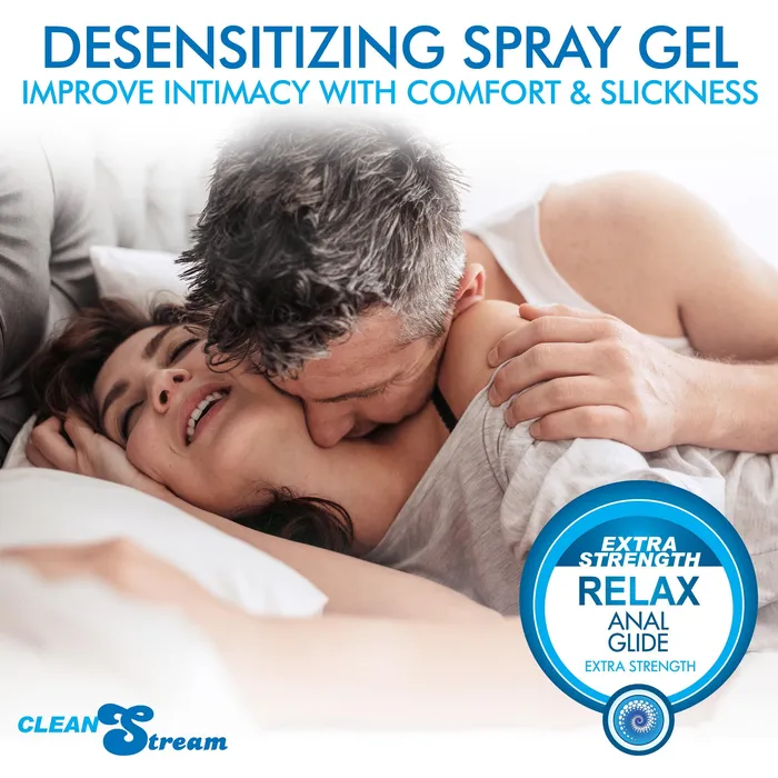CleanStream Male Sex Toys Relax Extra Strength Anal Lube 44 oz