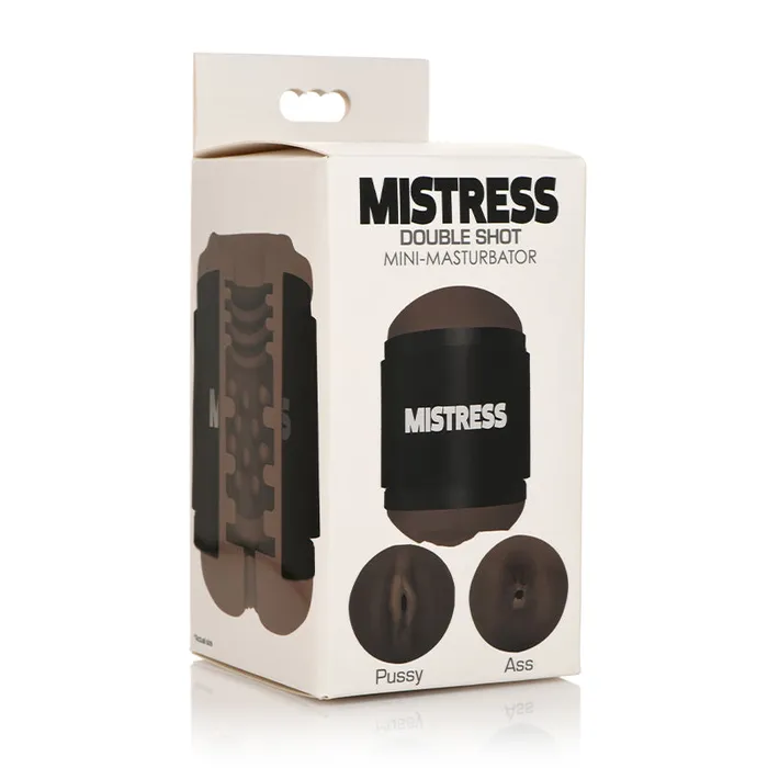 Curve Novelties Curve Toys Mistress Double Shot Mini Masturbator Pussy Ass Dark Male Sex Toys Curve Novelties Curve Toys Mistress Double Shot Mini Masturbator Pussy Ass Dark Male Sex Toys