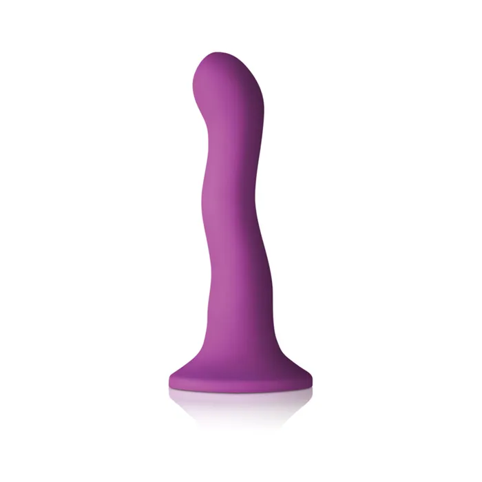 Dildos New Sensations Novelties Inc Colours Wave 6in Dildo Purple