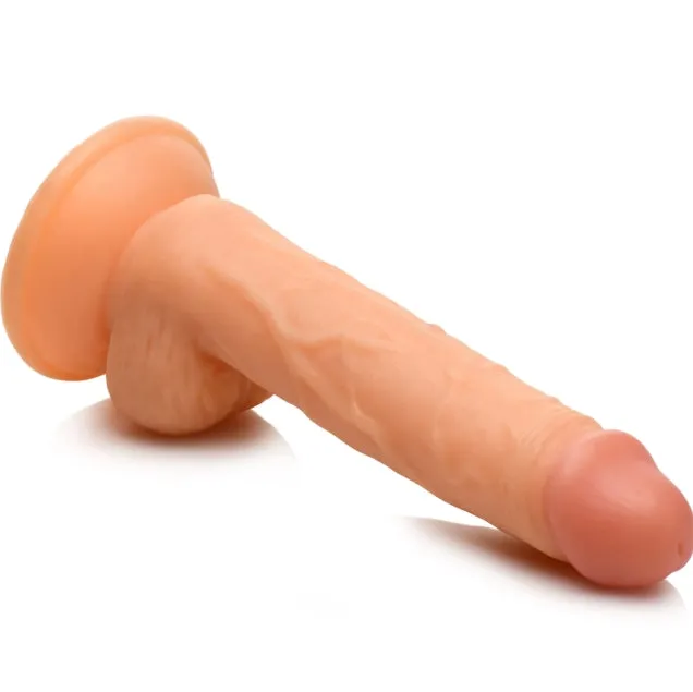 Fantasy JOCK Swimming Simon 7 Light Dildo with Balls Curve Toys Female Sex Toys