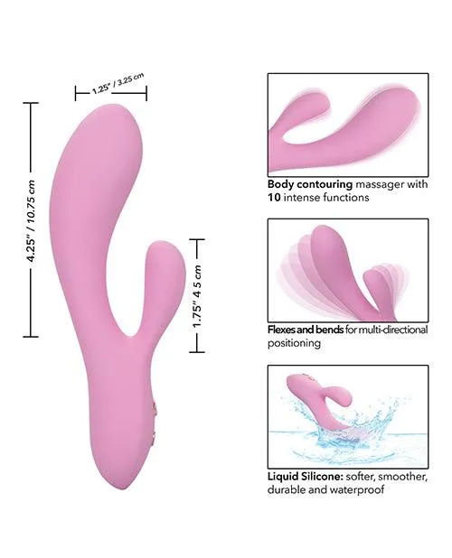 Female Sex Toys Contour Zoie Flexible Dual Massager California Exotic Novelties