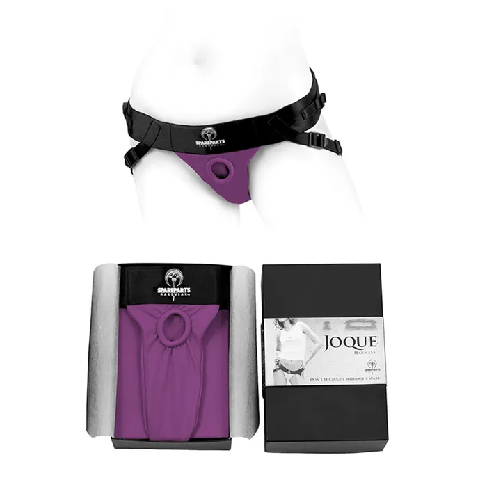 Female Sex Toys SpareParts Hardware SpareParts Joque Double Strap Harness Purple Size B Female Sex Toys SpareParts Hardware SpareParts Joque Double Strap Harness Purple Size B