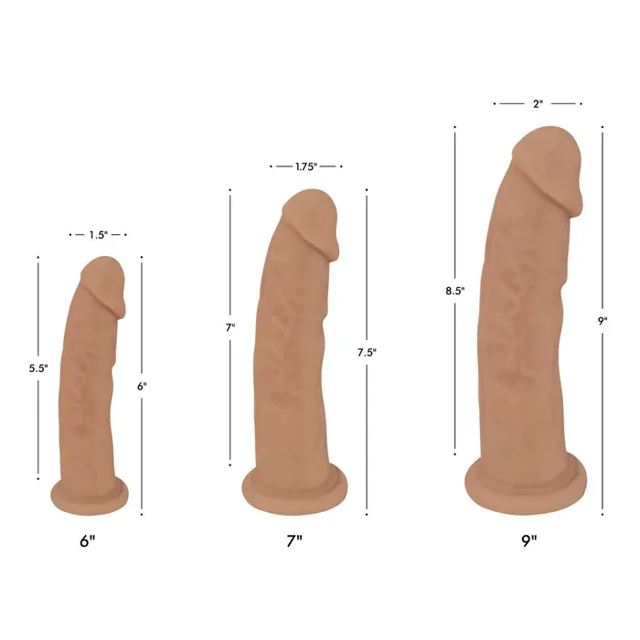 FleshStixxx Anal Fleshstixxx 9 Inch Silicone Dildo Medium