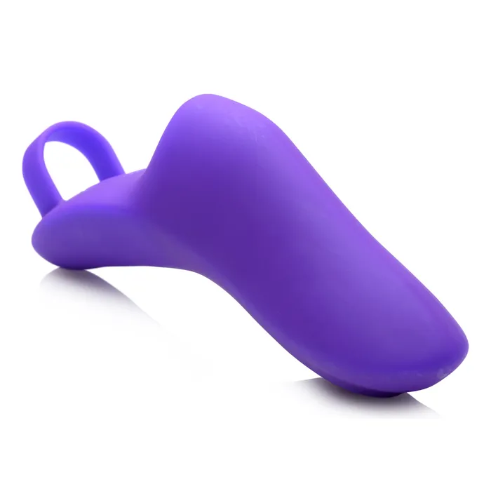 Frisky Vibrators 7X Finger Bang Her Pro Silicone Vibrator Purple