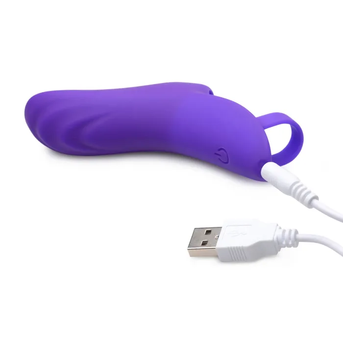 Frisky Vibrators 7X Finger Bang Her Pro Silicone Vibrator Purple
