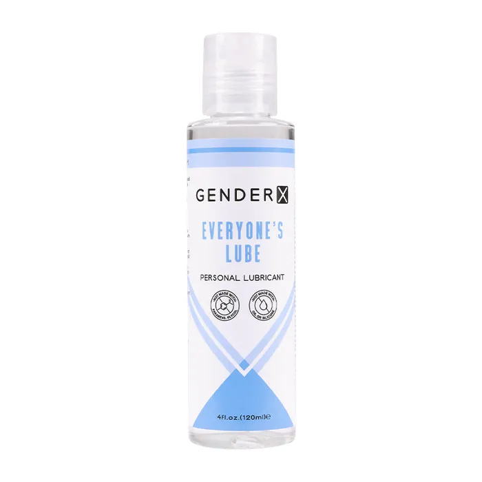 Gender X Everyones Lube WaterBased Lubricant 4 oz Evolved Anal