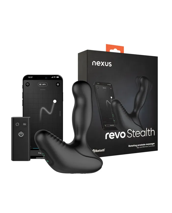 Libertybelle Marketing Nexus Revo Stealth App Enabled Rotating Vibrating Prostate Massager Black Anal Libertybelle Marketing Nexus Revo Stealth App Enabled Rotating Vibrating Prostate Massager Black Anal