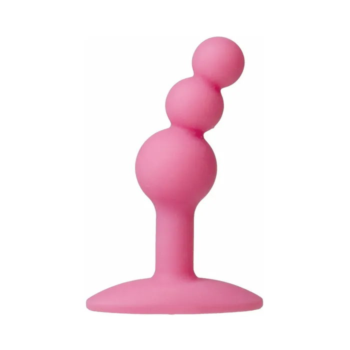 Male Sex Toys Platinum The Minis Bubble Anal Plug Medium Doc Johnson