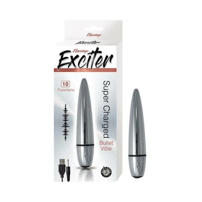 Nasstoys Vibrators Exciter Bullet Vibe Silver