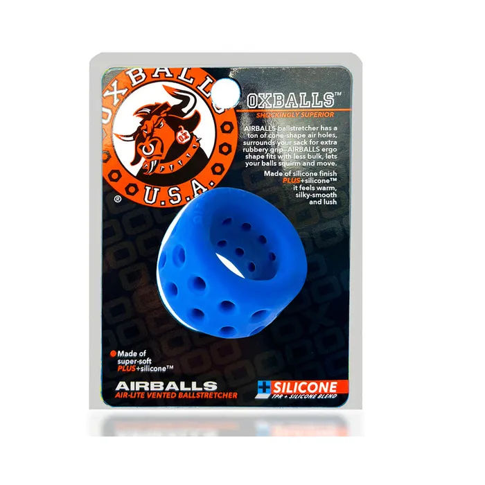 OxBalls Airballs AirLite Ballstretcher Pool Ice Blue Ox Designs Oxballs Vibrators OxBalls Airballs AirLite Ballstretcher Pool Ice Blue Ox Designs Oxballs Vibrators
