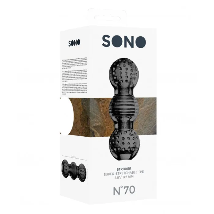 Shots America LLC Male Sex Toys SONO No 70 Stroker Black
