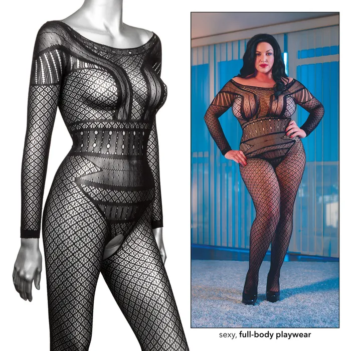 Teddies And Bodies SCANDAL FULL LENGTH BODYSUIT PS CALIFORNIA EXOTIC NOVELTIES