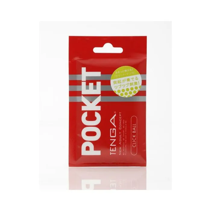 TENGA USA Inc Male Sex Toys Tenga Pocket Masturbator Sleeve Click Ball