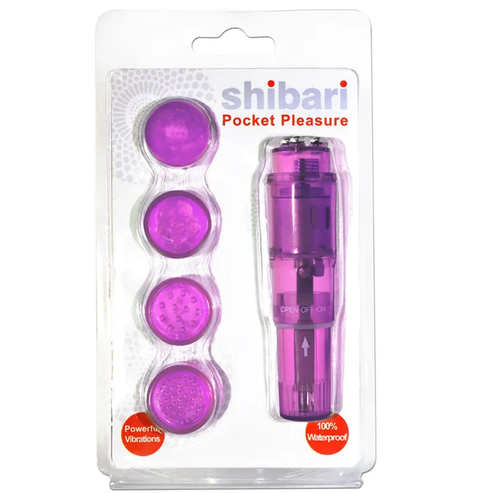 Thank Me Now Vibrators Pocket Pleasure W4 Attachments Pink