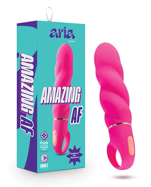 Vibrators Blush Aria Amazing AF Fuchsia Blush Novelties