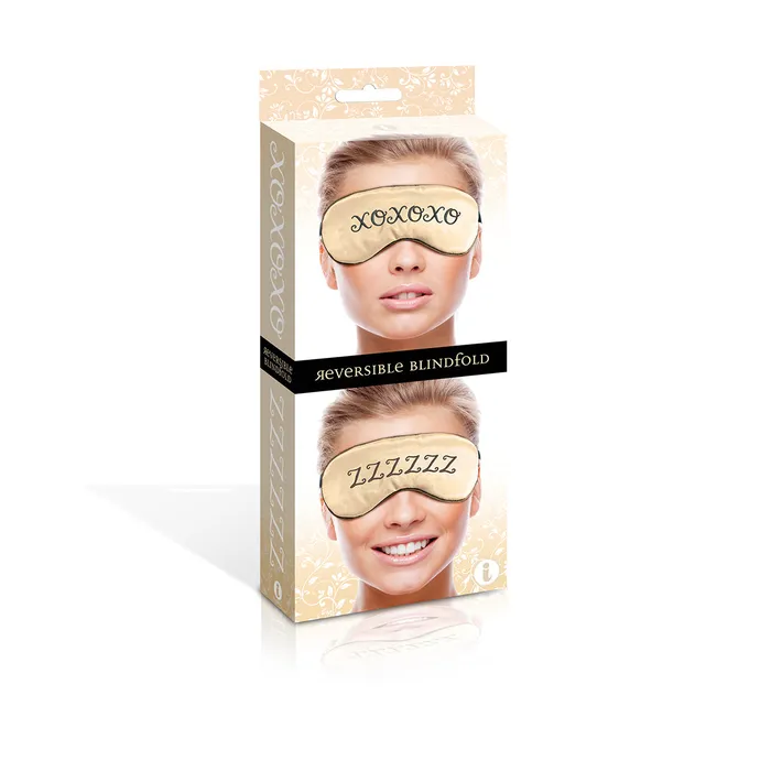 Vibrators Entrenue Blindfold Mask XOXO ZZZZ Blindfold Sleeping Mask