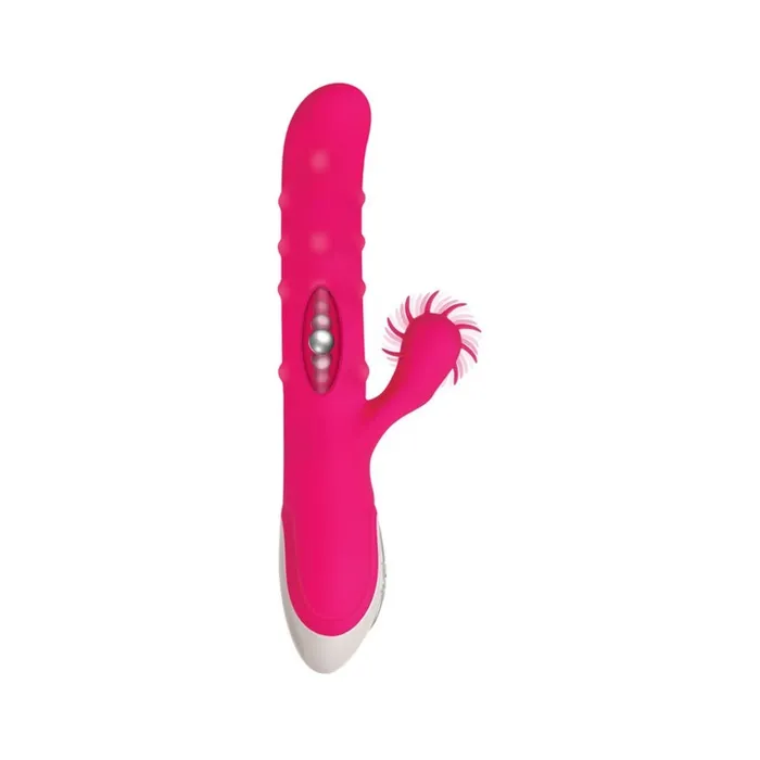 Vibrators Evolved Evolved Love Spun Silicone Rechargeable Pink