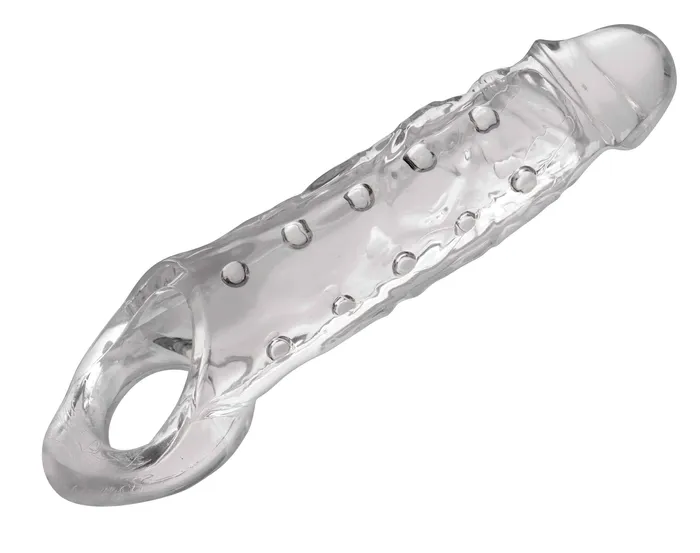 XR Brand Male Sex Toys SIZE MATTERS CLEARLY AMPLE PENIS ENHANCER SLEEVE CLEAR XR Brand Male Sex Toys SIZE MATTERS CLEARLY AMPLE PENIS ENHANCER SLEEVE CLEAR