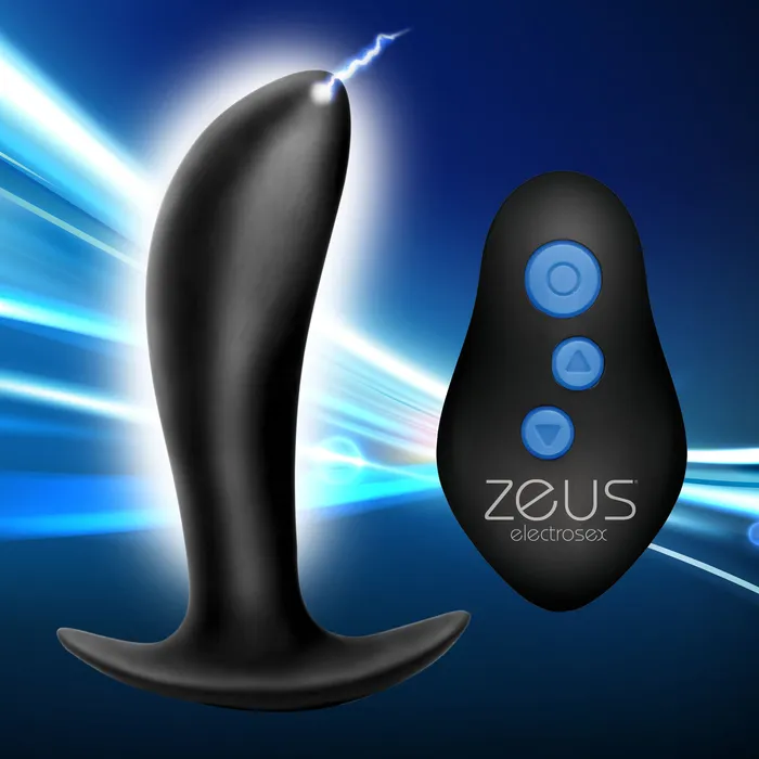 Zeus Electrosex Male Sex Toys 64X ProShocker Vibrating and Estim Prostate Plug Zeus Electrosex Male Sex Toys 64X ProShocker Vibrating and Estim Prostate Plug