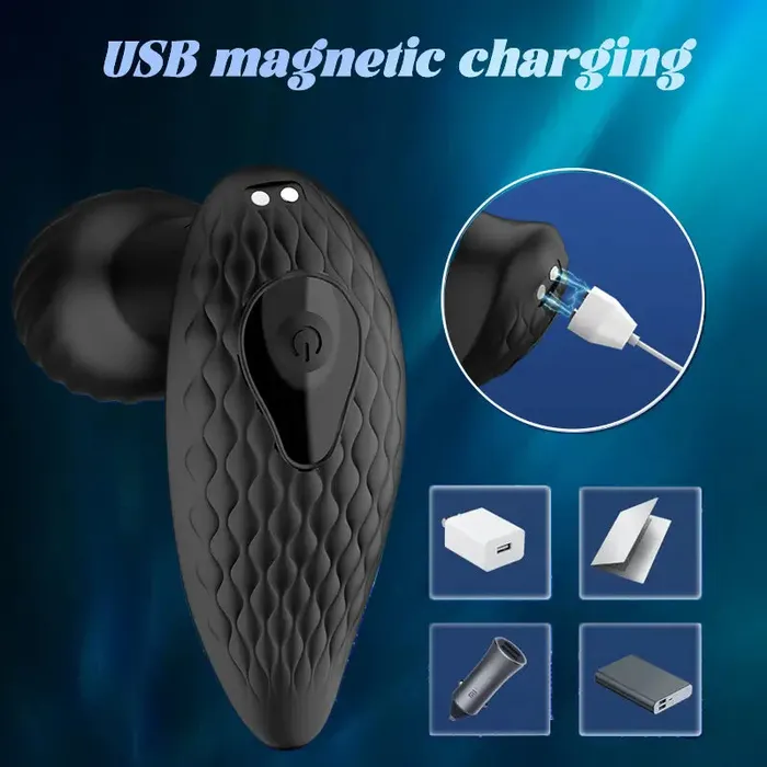 4in1 Liquid Silicone Anal Vibrator Inyarose Female Sex Toys
