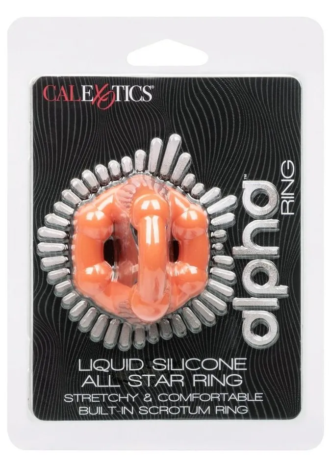 Alpha Male Sex Toys Alpha Liquid Silicone All Star Ring