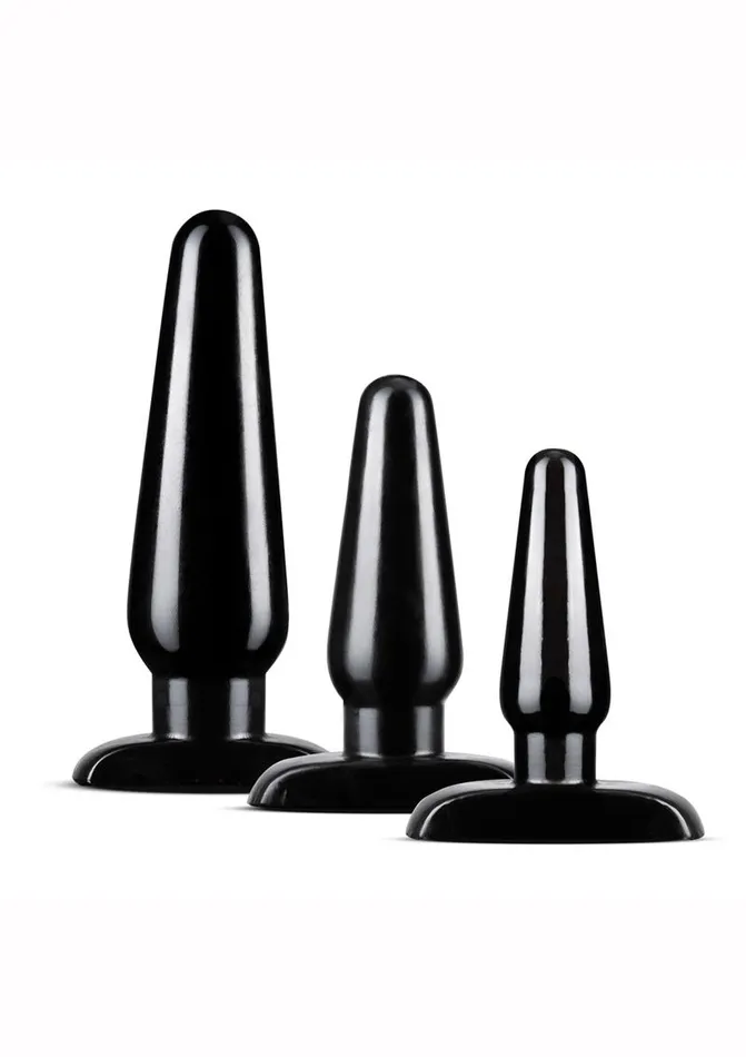 Anal Anal Adventures Anal Adventures Basic Butt Plug Kit 3 Sizes