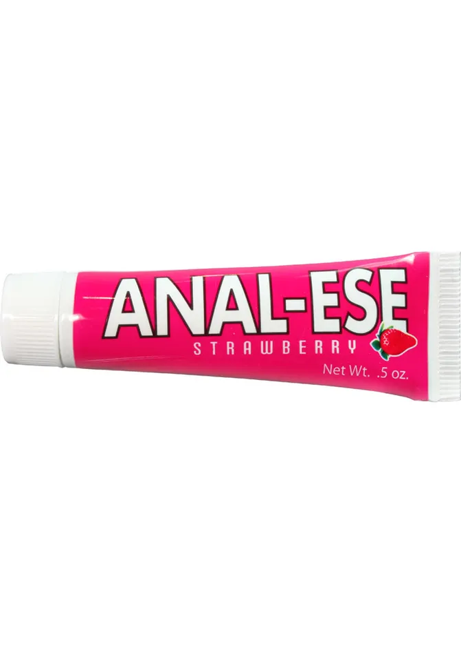 Anal Anal Ese AnalEse Desensitizing Anal Lubricant 5oz Strawberry Flavor