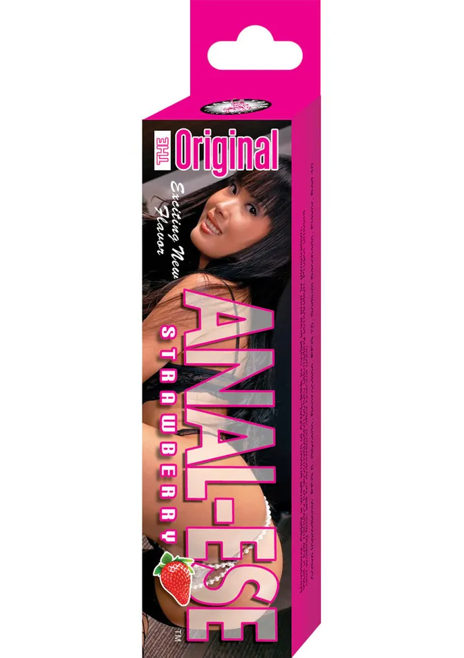 Anal Anal Ese AnalEse Desensitizing Anal Lubricant 5oz Strawberry Flavor