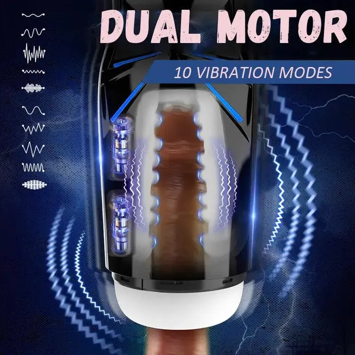 Anal Inyarose Black Hole Sucking Vibrating Masturbation Cup