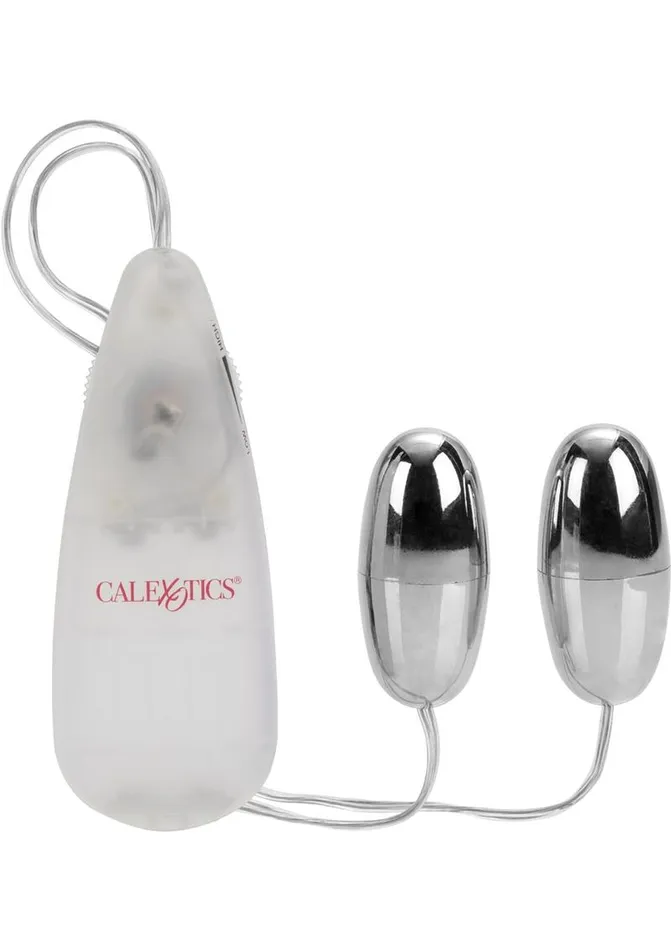 Anal Pocket Exotics Vibrating Double Silver Bullets Pocket Exotics