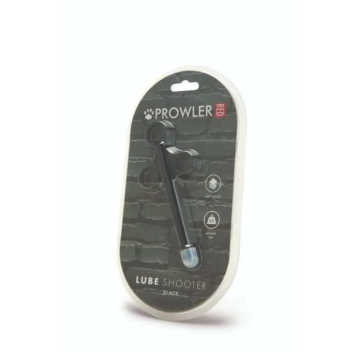 Anal Prowler RED Lube Shooter Black Prowler RED