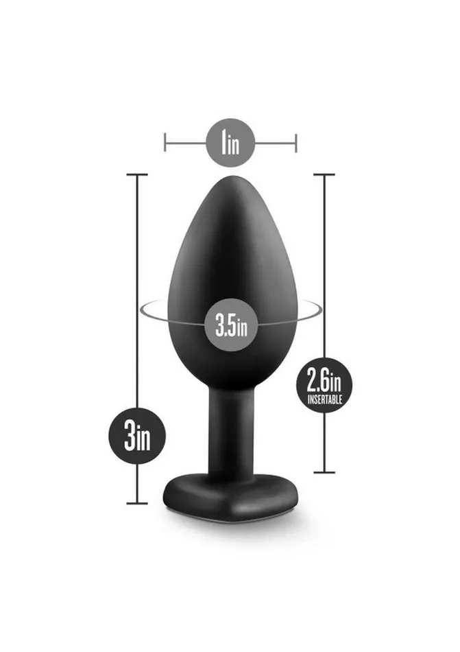 Anal Temptasia Temptasia Bling Plug Silicone Butt Plug