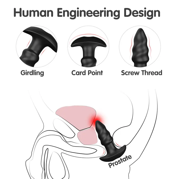 Anal The Bad Peach Love Earrow Silicone Rechargeable Vibrating Butt Plug