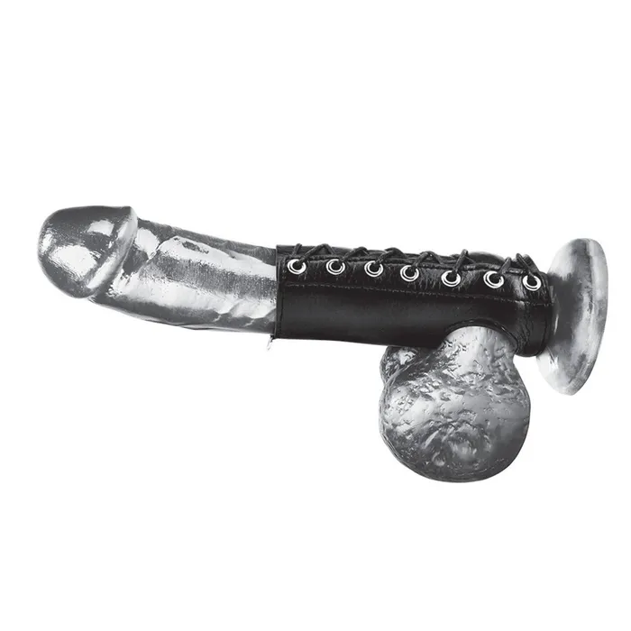 Blue Line Anal Blue Line Cock Sheath Black 5 Inch