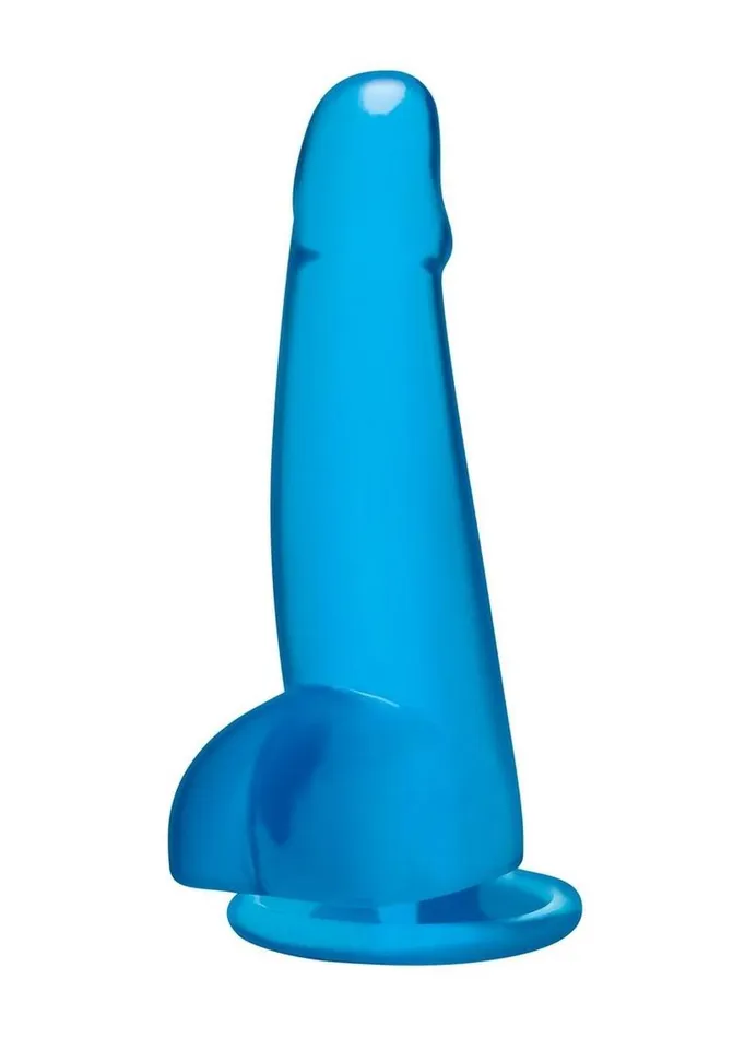 Blue Line Suction Cup Dildo with Balls Blue Line CandB Gear Female Sex Toys Blue Line Suction Cup Dildo with Balls Blue Line CandB Gear Female Sex Toys