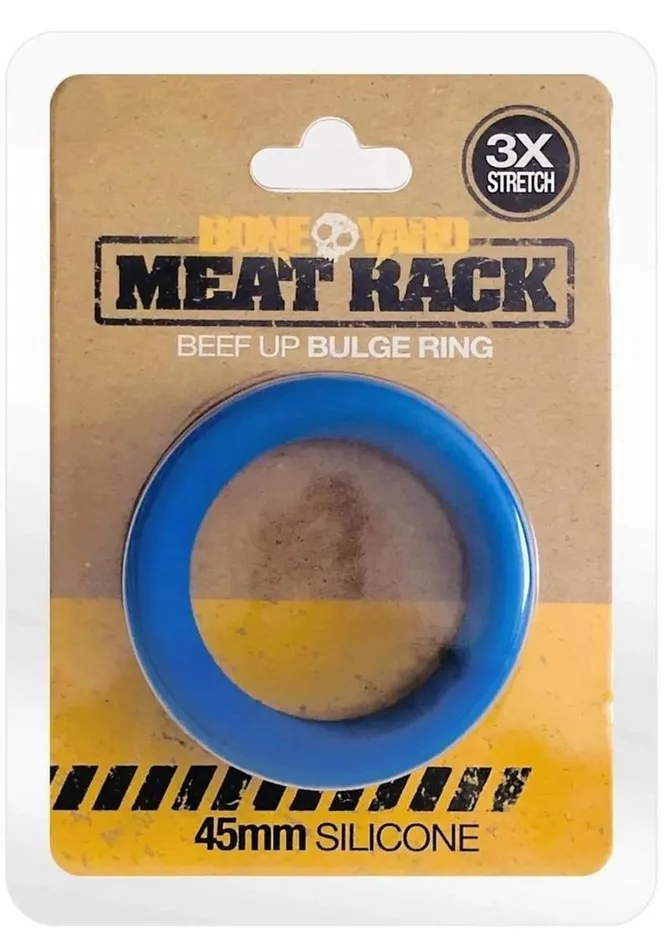 Boneyard Male Sex Toys Boneyard Meat Rack Beef Up Bulge Ring 3x Silicone Cock Ring