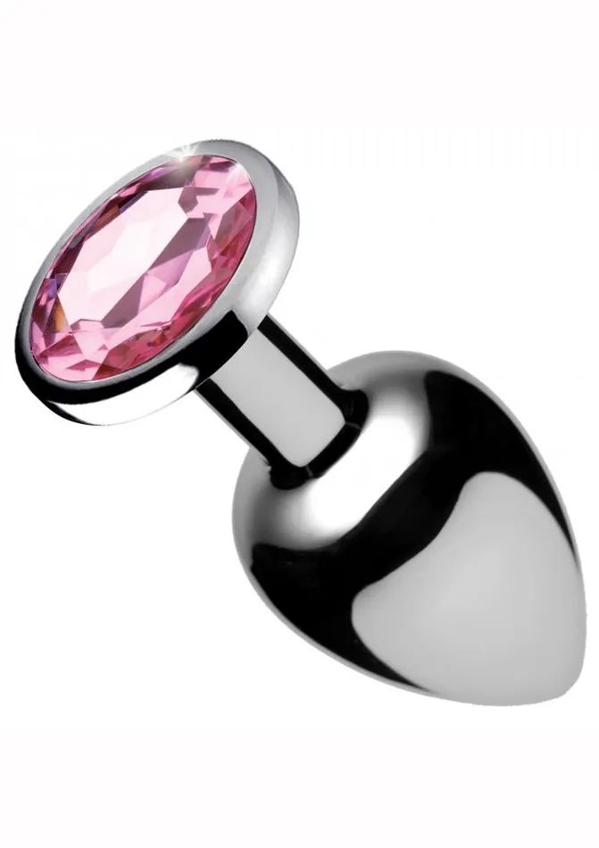 Booty Sparks Male Sex Toys Booty Sparks Pink Gem Large Anal Plug