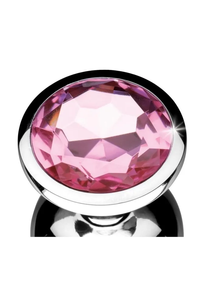 Booty Sparks Male Sex Toys Booty Sparks Pink Gem Large Anal Plug