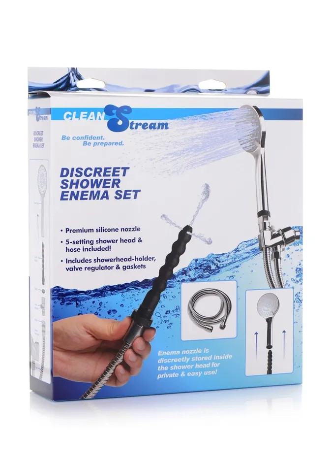 Cleanstream Female Sex Toys Cleanstream Discreet Shower Silicone Enema