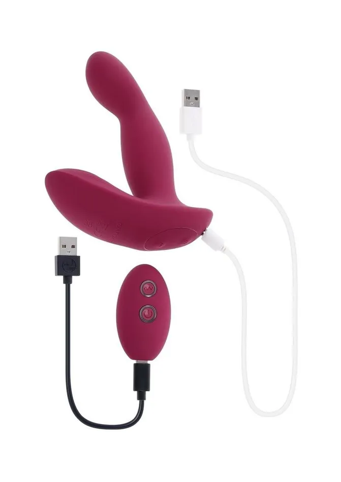 Come On Over Rechargeable Silicone Dual Vibrator with Remote Control Evolved Female Sex Toys