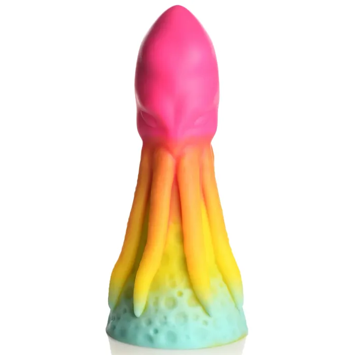 Creature Cocks Dildos Creature Cocks King Kraken Silicone Dildo Rainbow